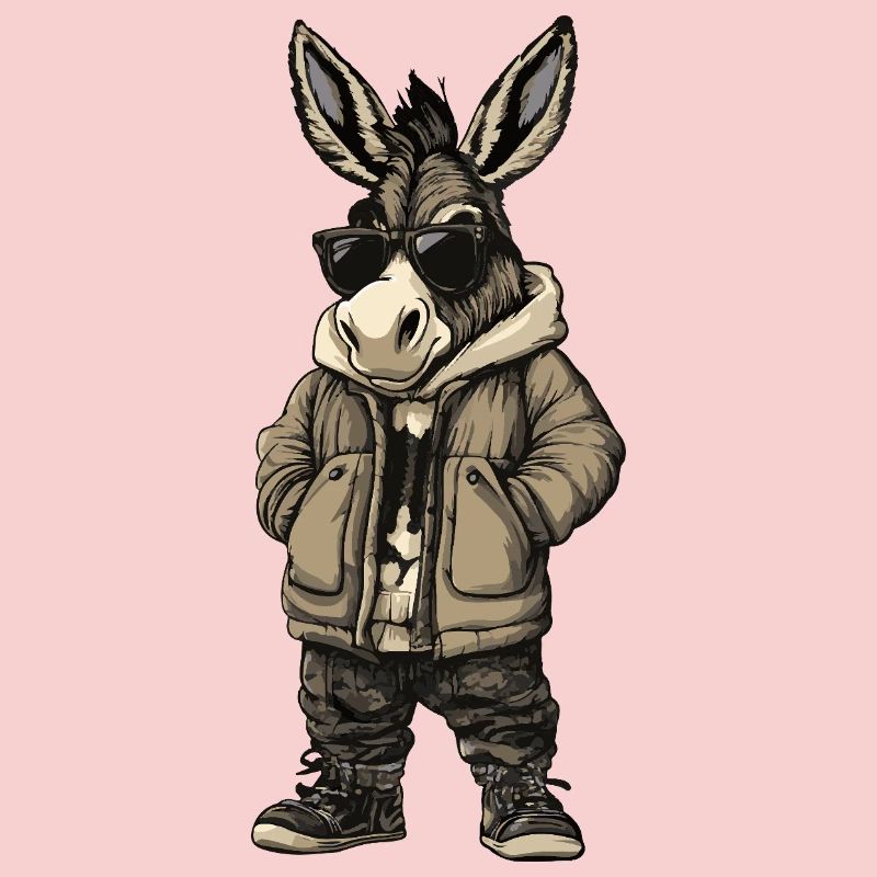 Esel Cool Winter