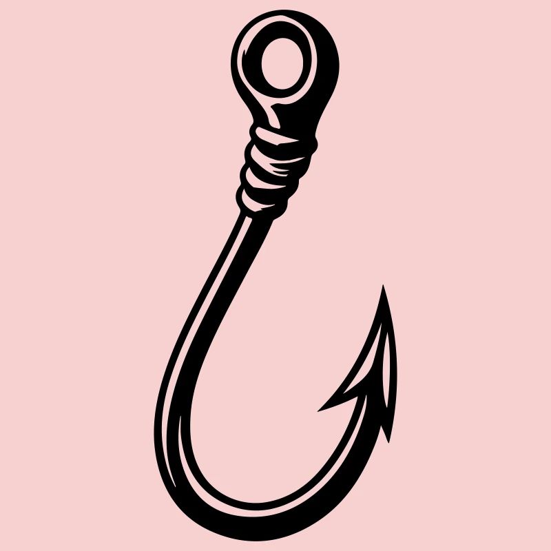 Fish hook icon