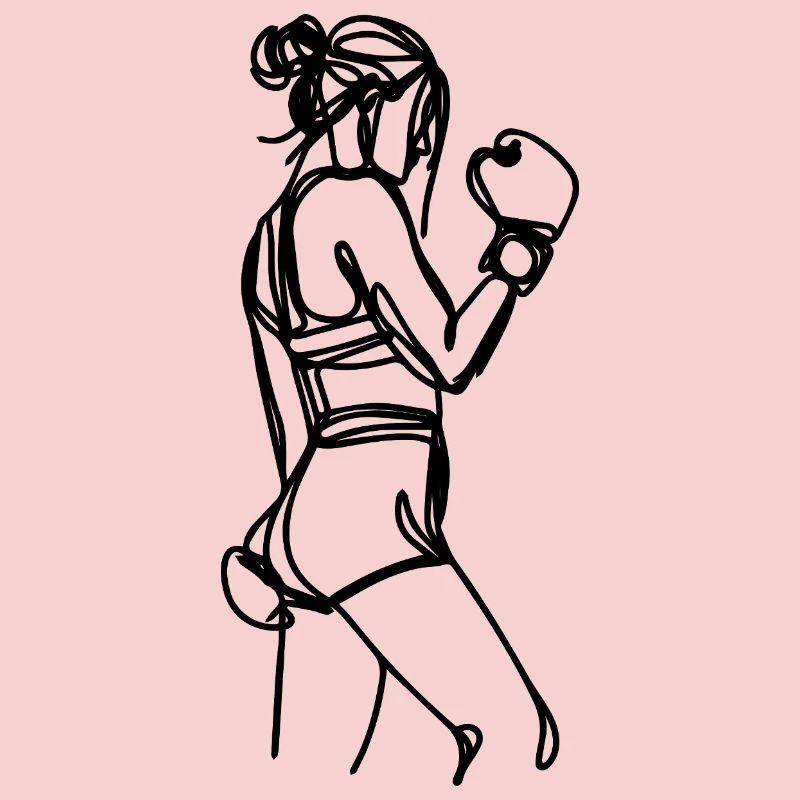 Sketch de la Boxeuse