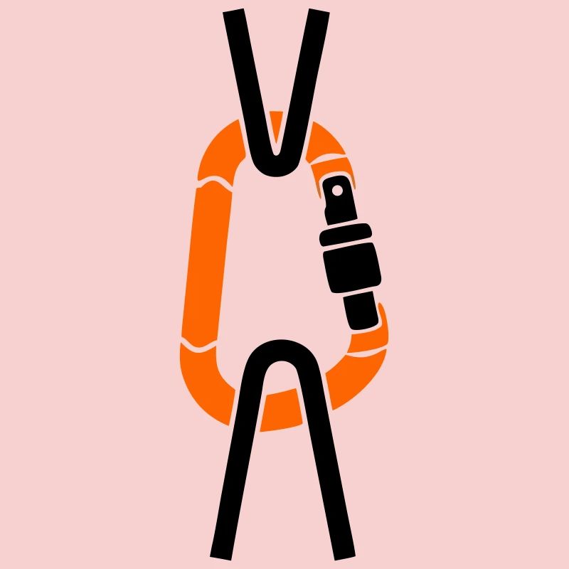 Karabiner Kletterseil Baumpfleger Alpinist