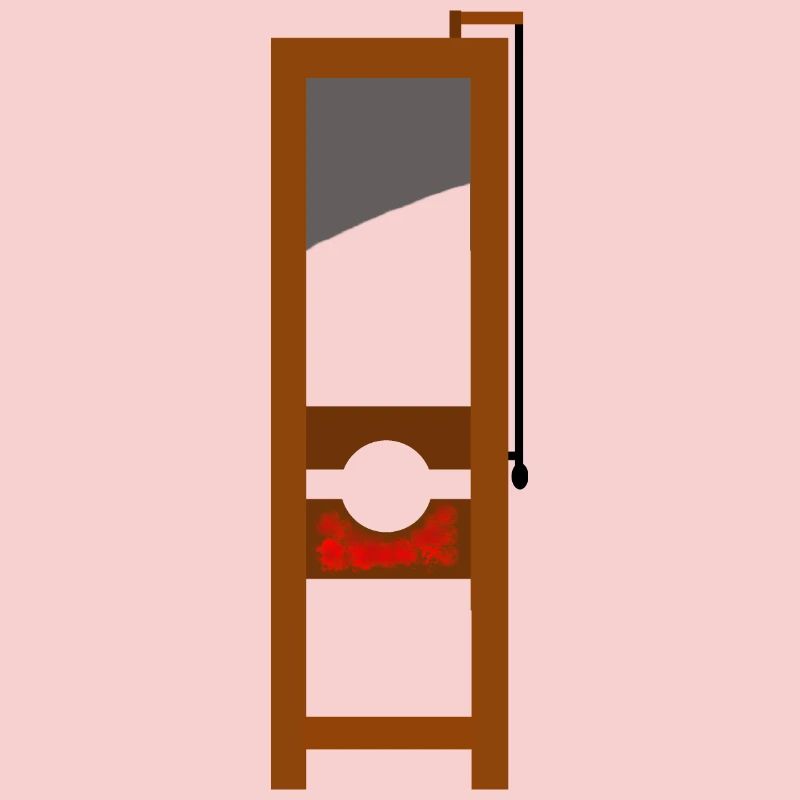 Guillotine Drop Axe Scaffold Execution Horror
