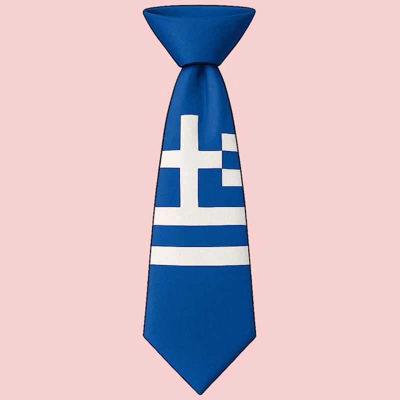 Cravate grecque – Drapeau