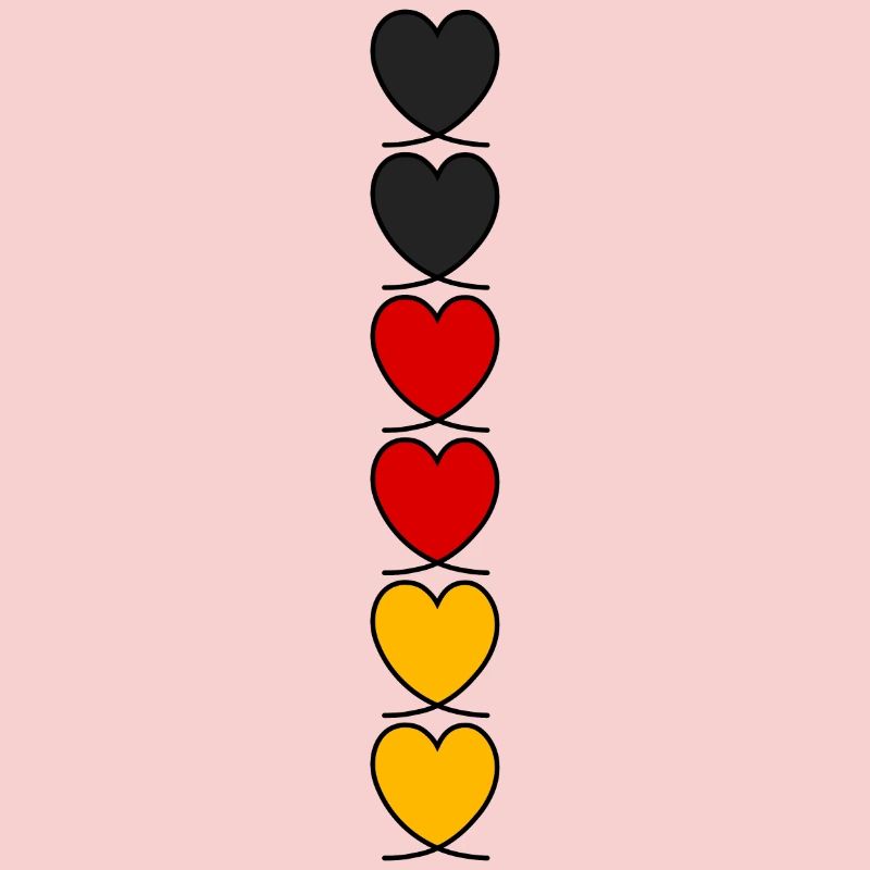 Germany Hearts