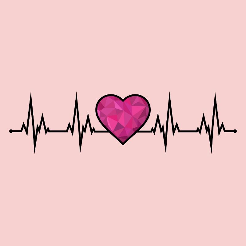 ECG du battement cardiaque