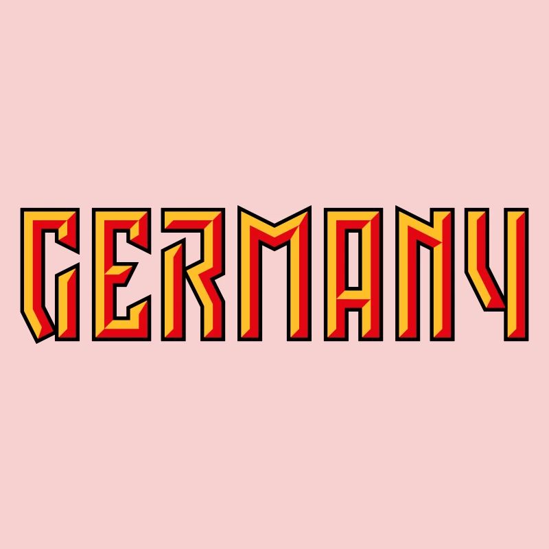 Germany Lettering (Relief / 3D / 3C)