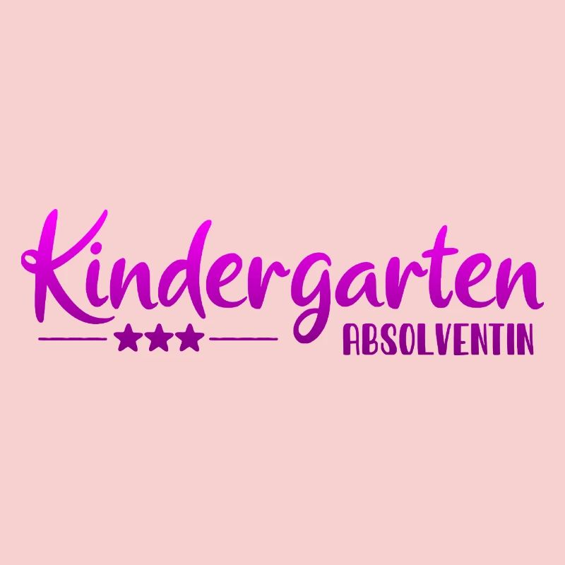 Kindergarten Absolventin - Einschulung - Kita