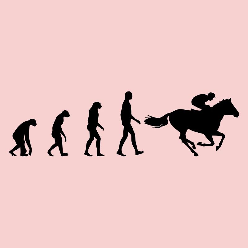 Evolution from man to pro rider