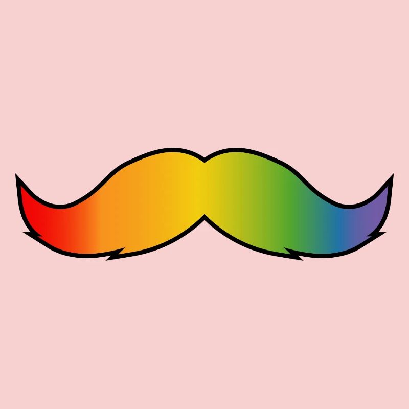 Rainbow Beard Queer Black
