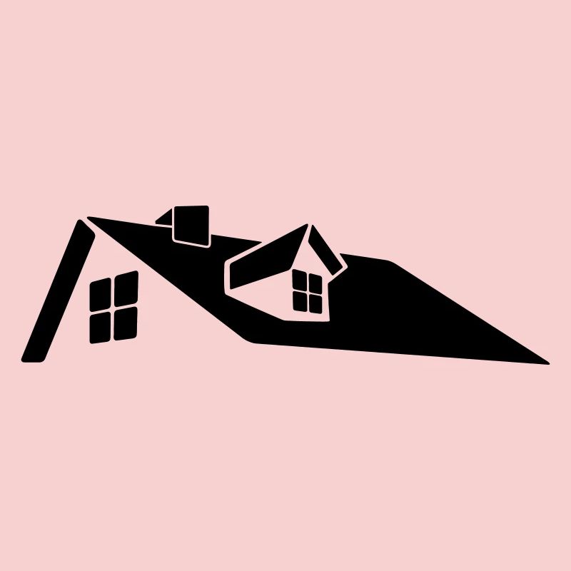 Logo des Dachhauses mit Dachgaube