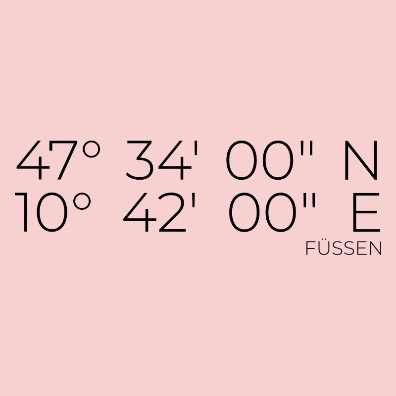 Coordinates Füssen
