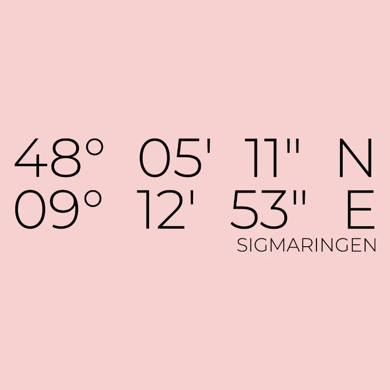 Coordinates Sigmaringen