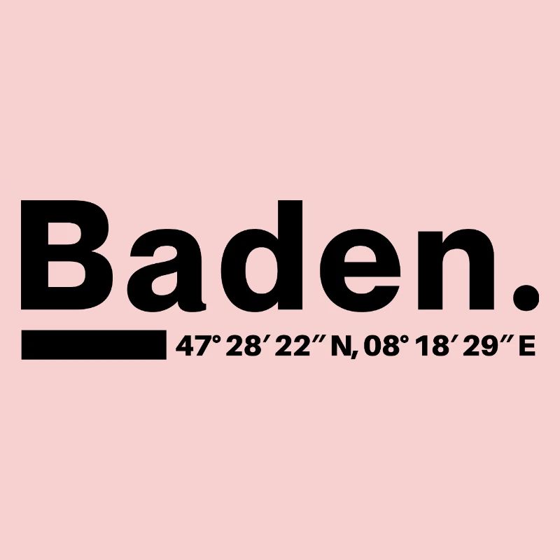 Baden coordinates Aargau Aargauer Aargauerin