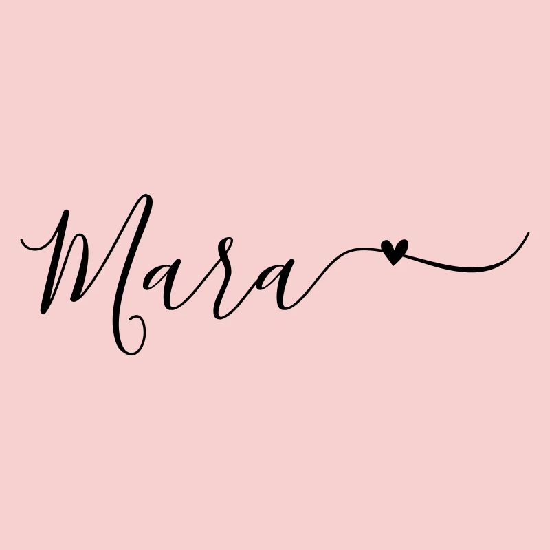 Mara Name First Name Decorative