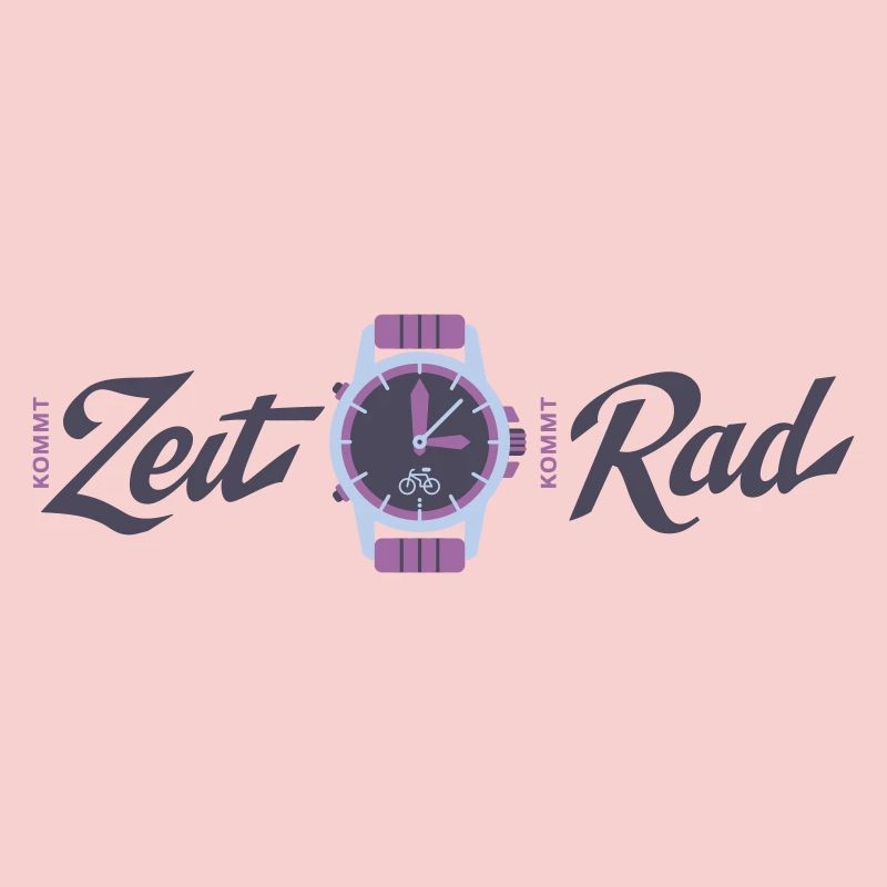Horloge TimeWheel avec graphique de vélo