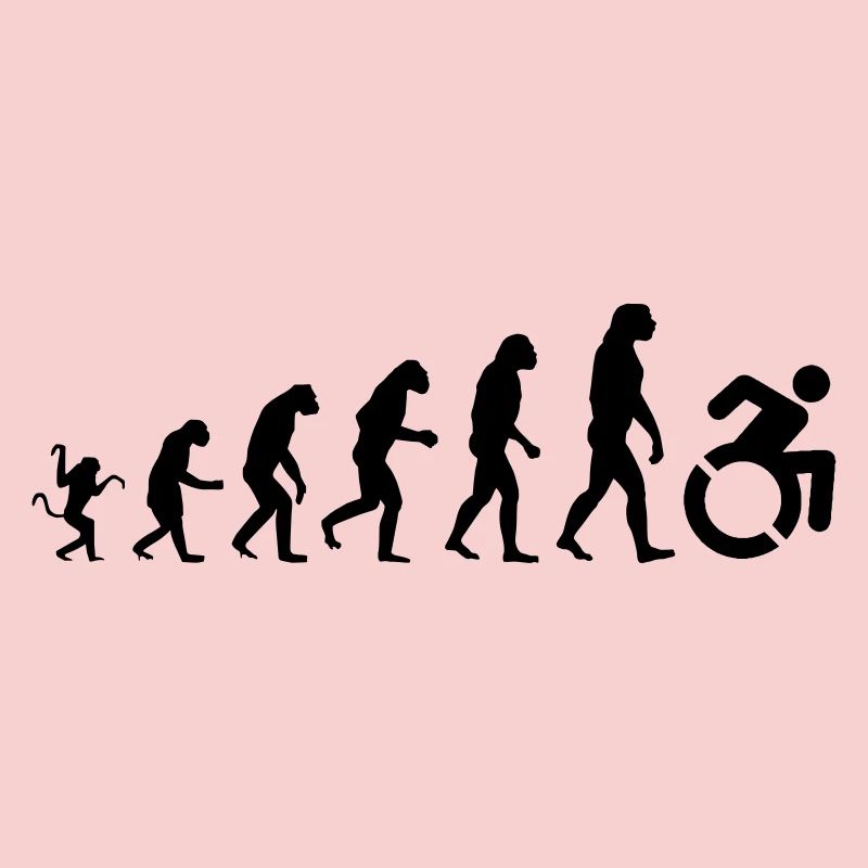 Evolution des Rollstuhls *