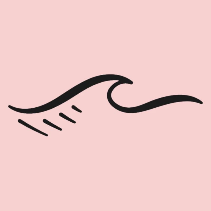 Abstract Geometric Wave Pattern