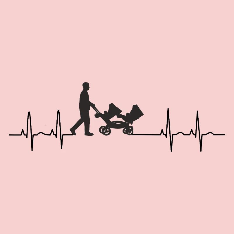 Heartbeat Stroller Gemini Cardiogram