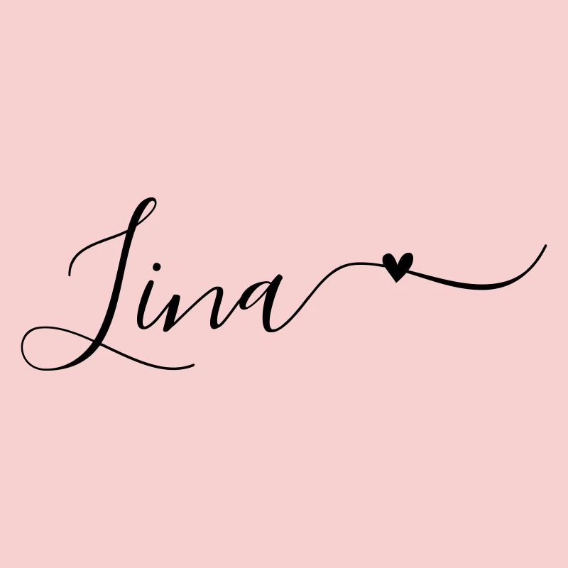 Lina Name First Name Decorative
