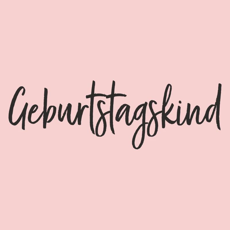 Geburtstagskind – Textdesign
