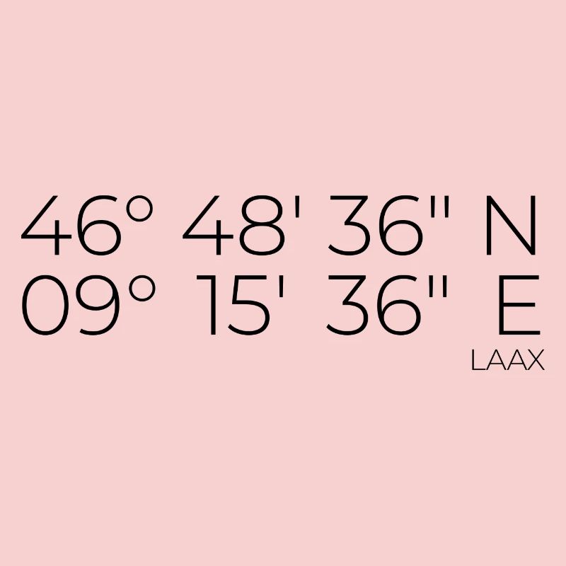 coordinates Laax Graubünden, Switzerland