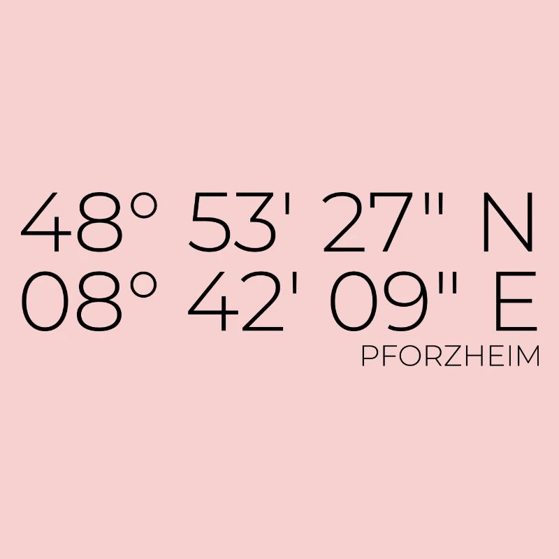 Coordinates Pforzheim