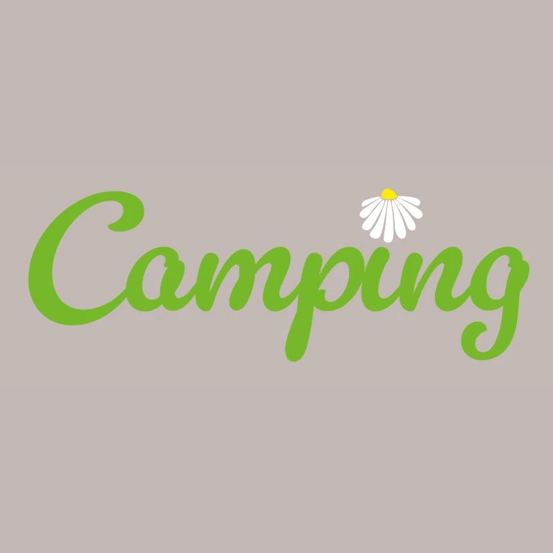 Citations de camping-campeur de fleurs de camping Vie estivale en van de loisir