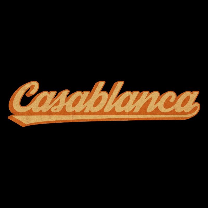 CasaBlanca Retro Script