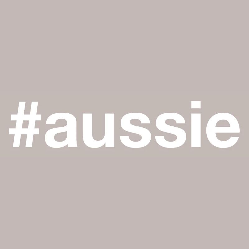 AUSSIE Australia Hashtag