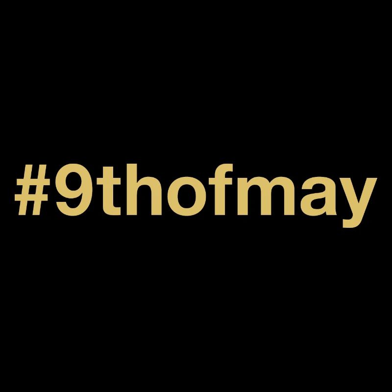 né le 9 mai Anniversaire anniversaire