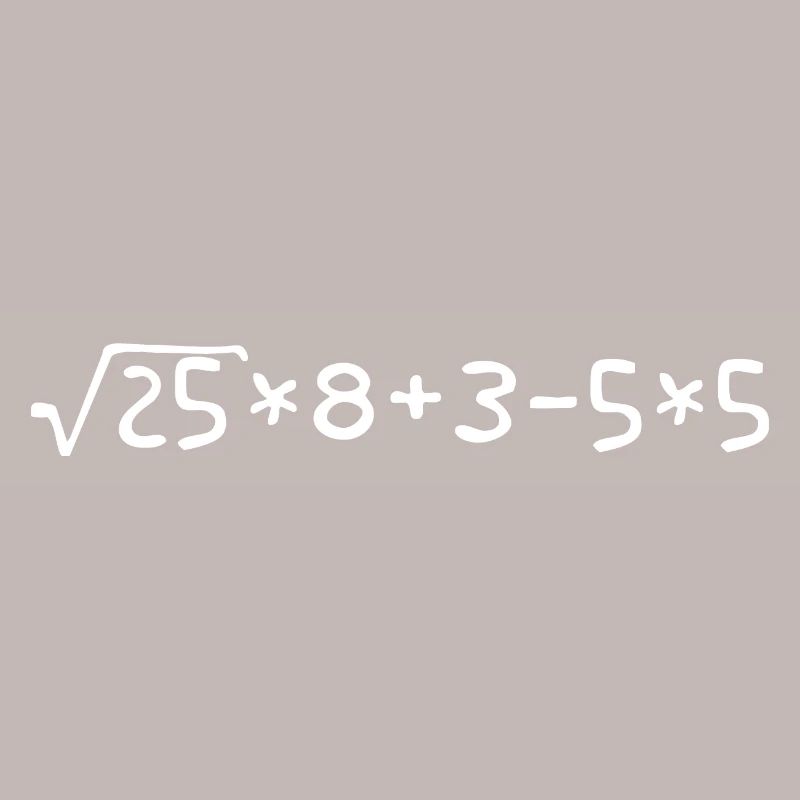 18th birthday - a mathematical formula