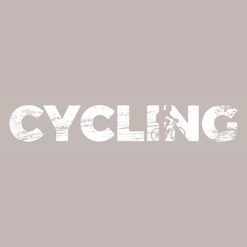 Lustiger Radfahrer