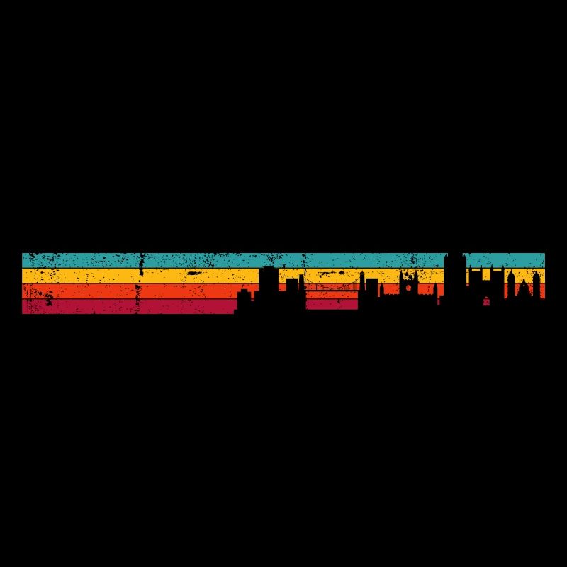 Bristol skyline retro