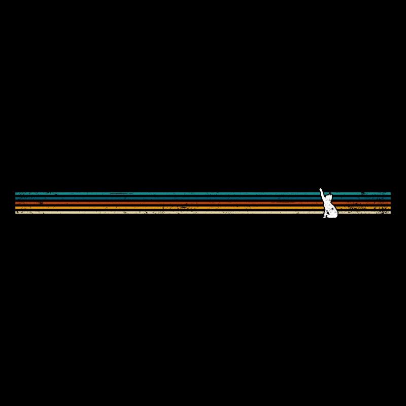 Striped Rabbit Silhouette