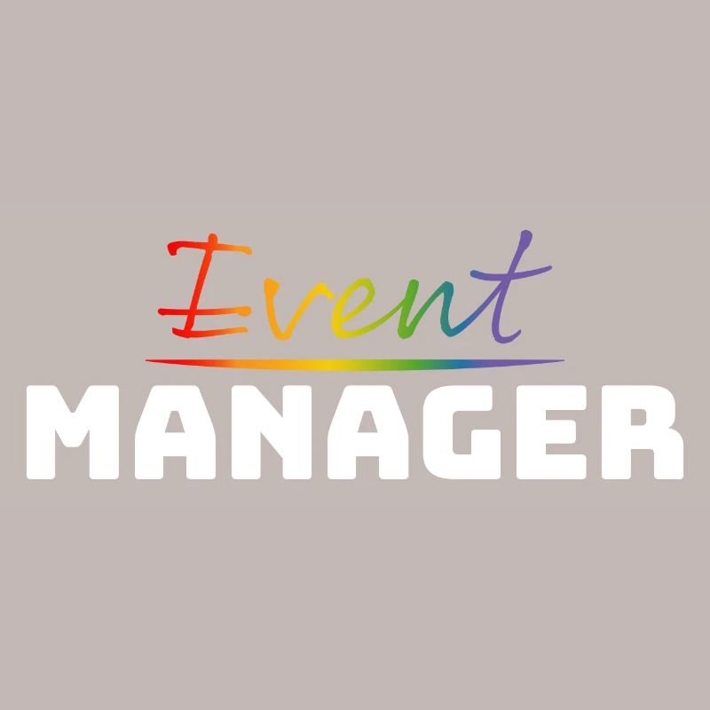 Tshirt for CSD LGBT Event Manager white