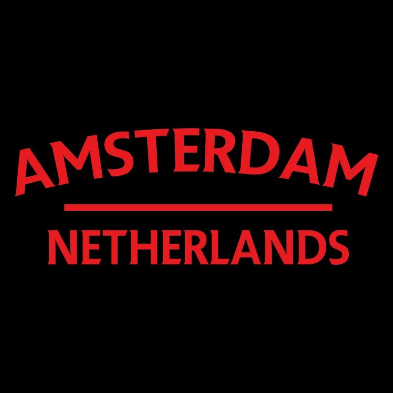 Amsterdam – Netherlands Textdesign