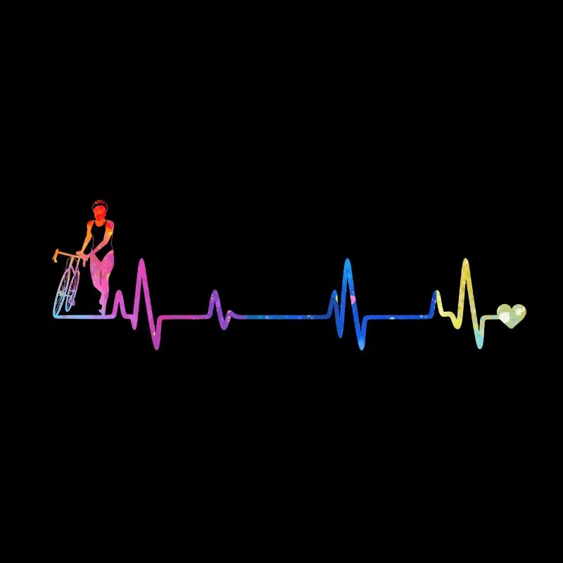 Rainbow Pulse Silhouette