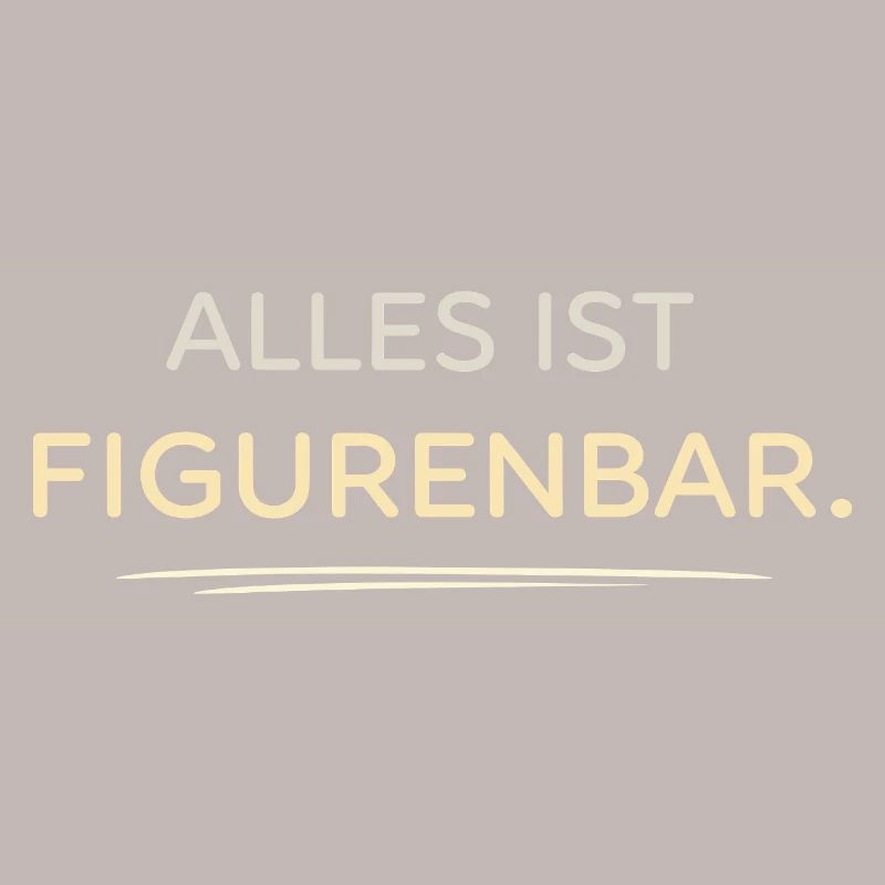 Tout est de l’art typographique de bar de figurines