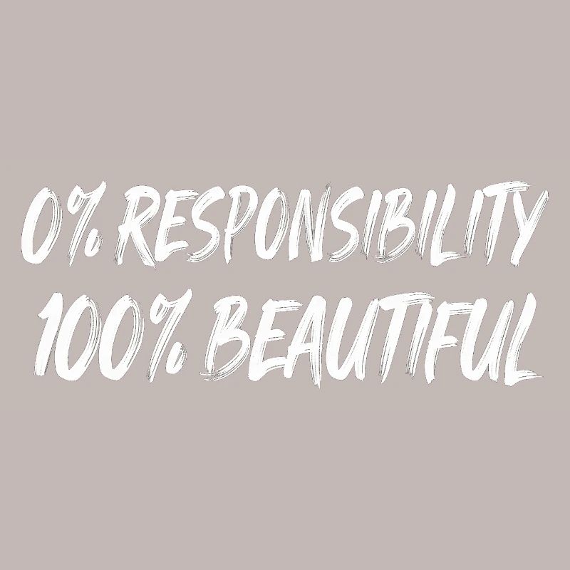 0 % Responsabilité 100 % Beauté