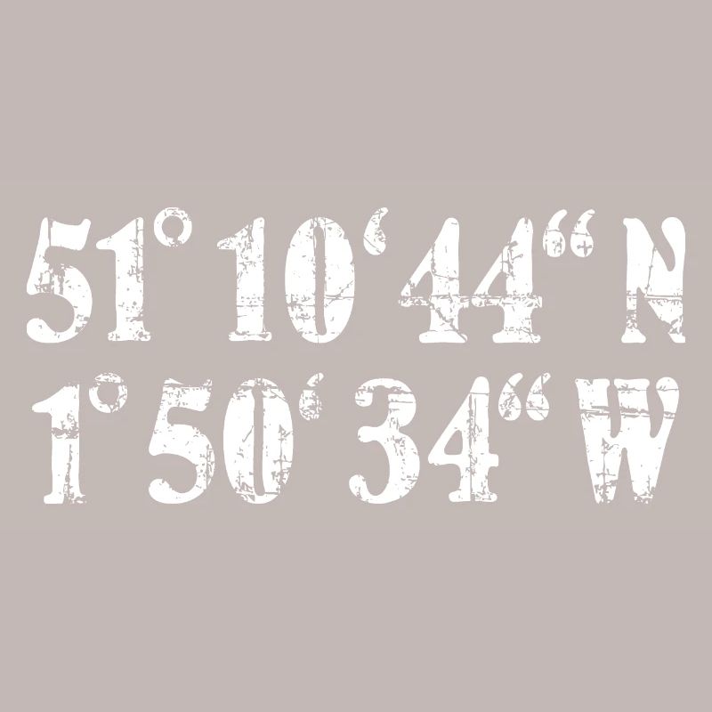 Stonehenge Coordinates Vintage White (EU)