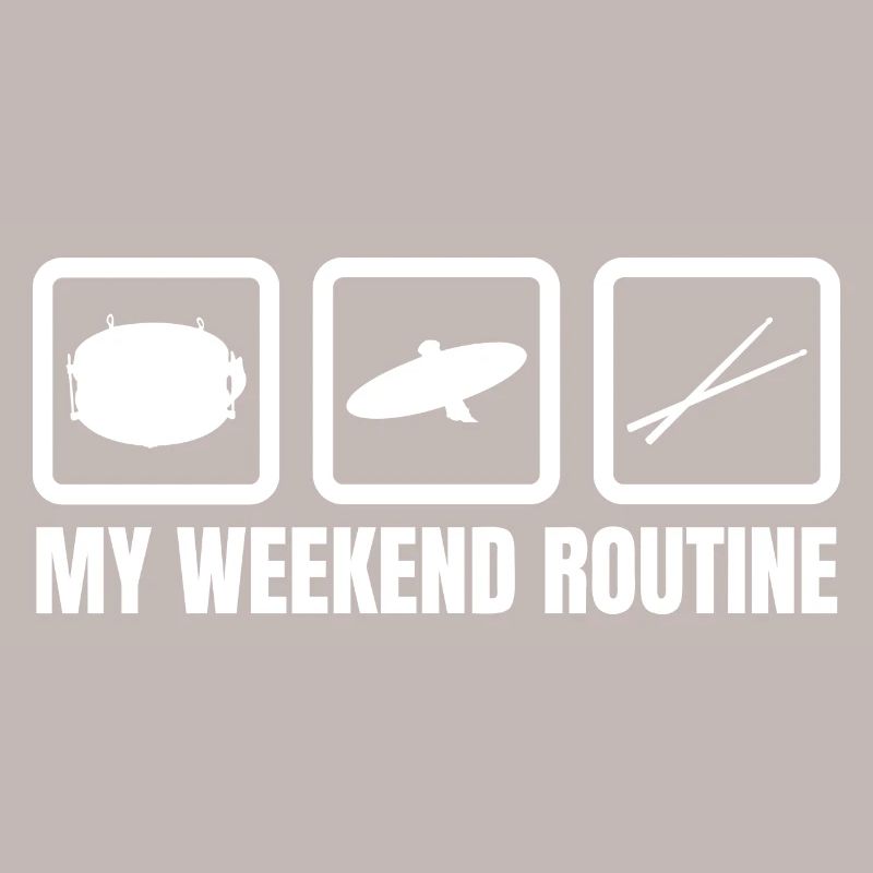 Routine du week-end du batteur