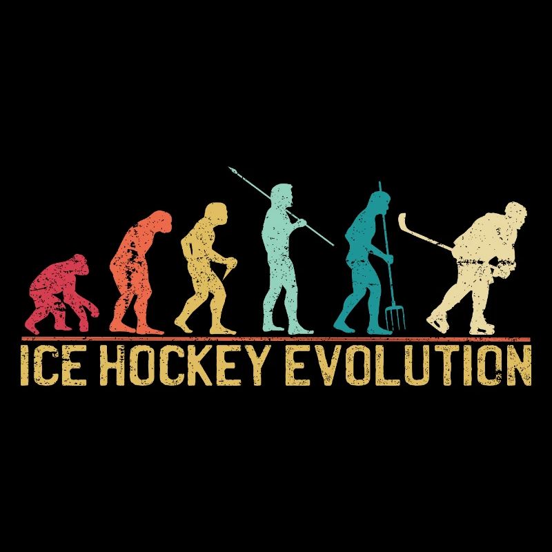 Conception de la silhouette Hockey Evolution