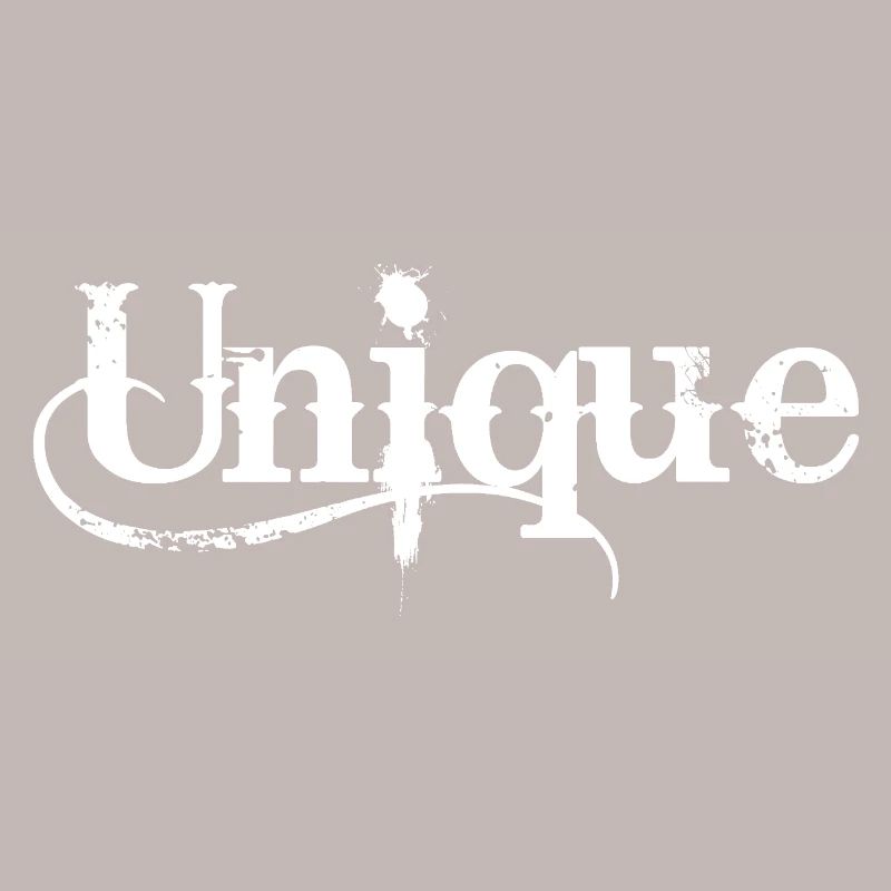 Unique Einzigartig Unikat Selbstwert Einzig Artig