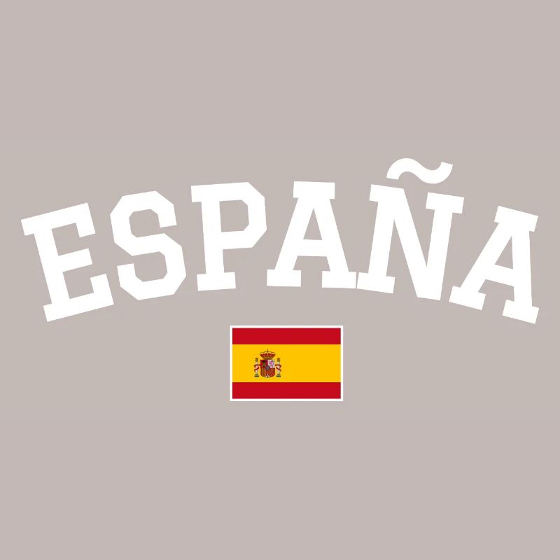 Spain Flag Design White