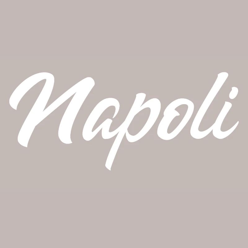 Napoli Script lettering