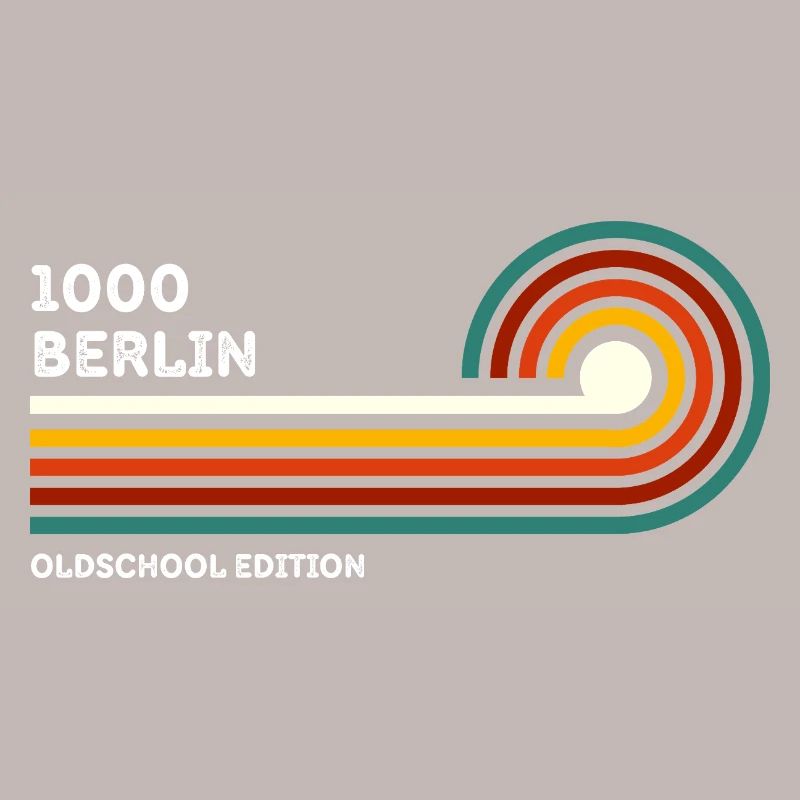Berlin Retro Shirt Zip Code 1000 Zip Code Souvenir