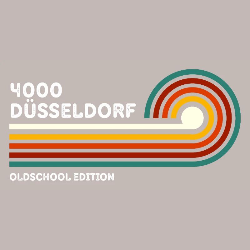 Chemise rétro Düsseldorf 4000 Code postal