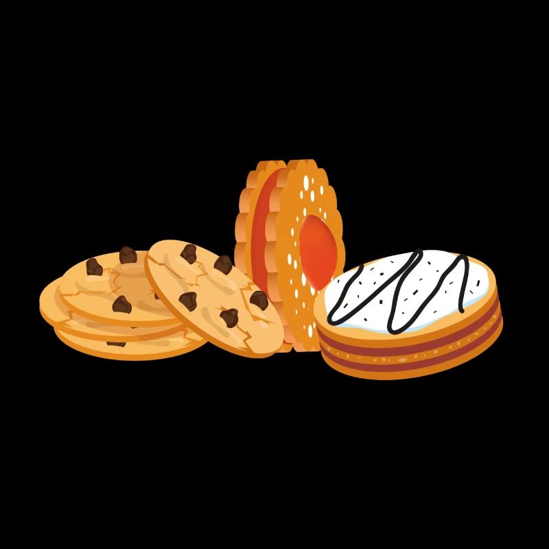 de nombreux cookies | Tas de biscuits