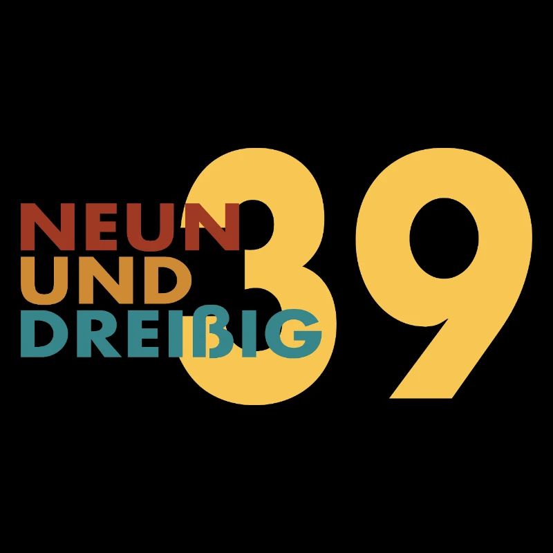 39. Geburtstag Retro Geschenkidee