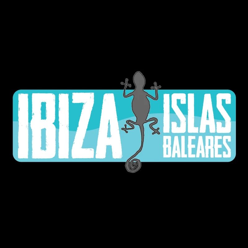 Conception vectorielle de l’île d’Ibiza