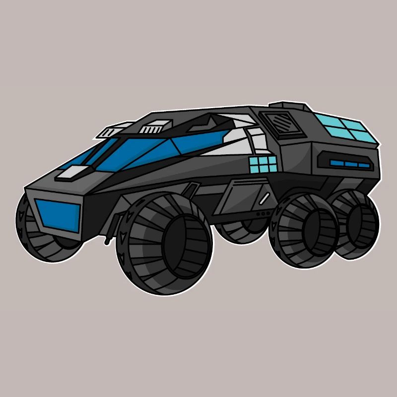 Mars Rover, Voiture spatiale, Voiture spatiale